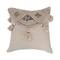 Hello Honey® Hand-Woven Cotton & Jute Macramé Pillow with Tassels